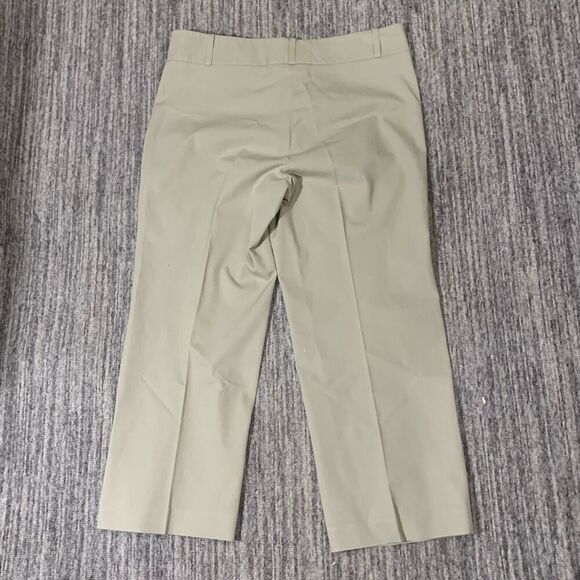 Mimi Maternity Womens Size Medium Chino Dress Pants Tan Zip Spandex Stretch - Picture 8 of 8